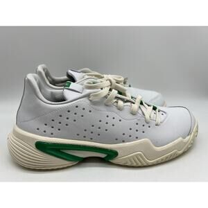 adidas Barricade Stanniversary White Green Shoes GZ1408 Men's Size 7 NWT🛒